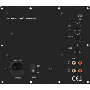 Monacor SAM-200D Digital forst�rkermodul til subwoofer indbygning
