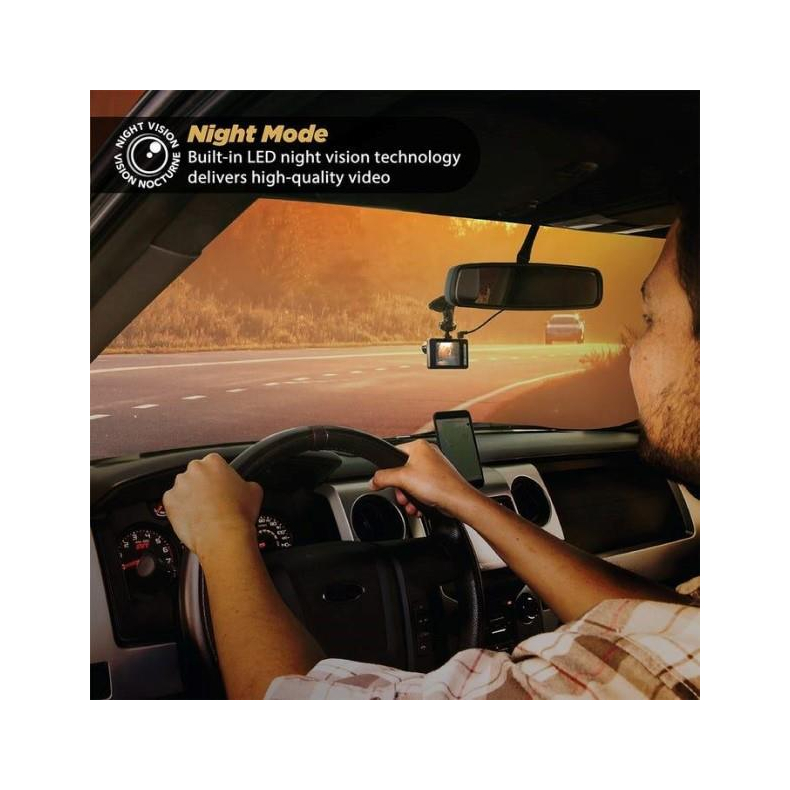 Scosche DDVR720 Dashcam til bil