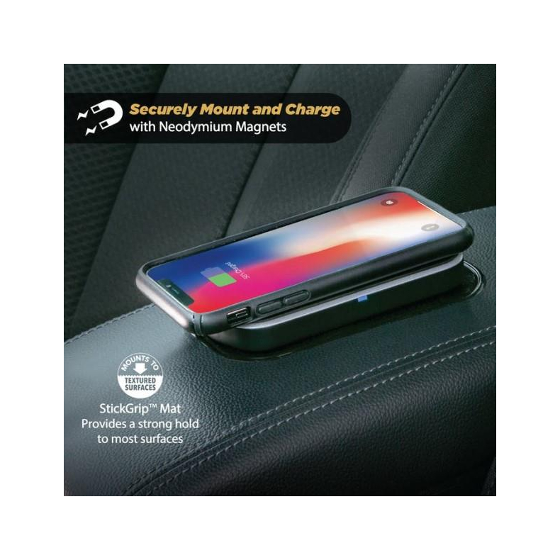 Scosche MagicMount Charge Surface Tr�dl�s oplader med magnet til mobil