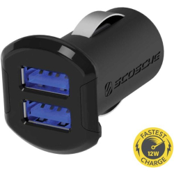 Scosche reVOLT Dual USB oplader til bil (2 USB) 12 Watt