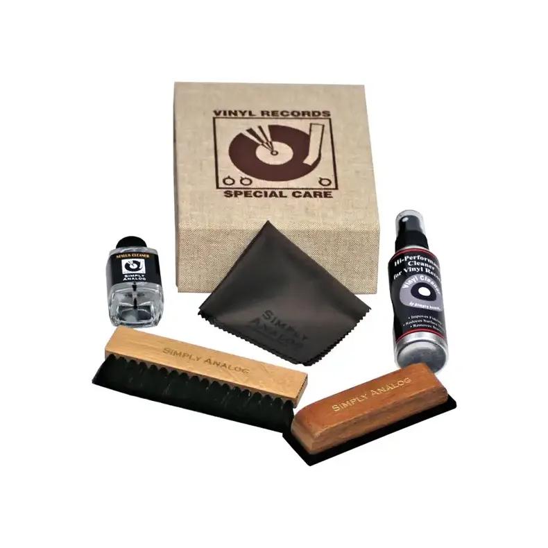 Simply Analog Vinyl Deluxe Renses�t til lp'er og vinylplader