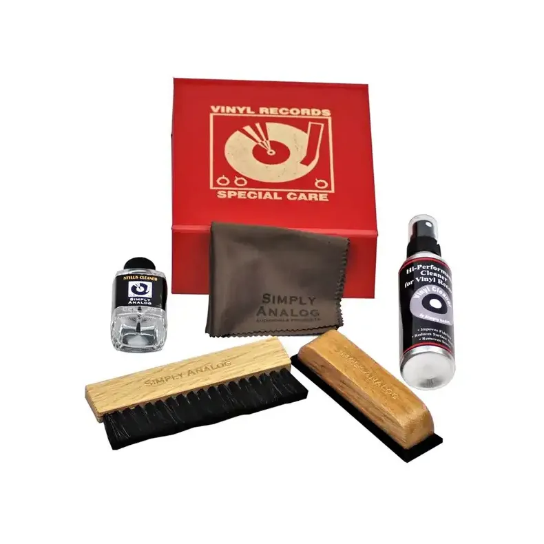 Simply Analog Vinyl Deluxe Renses�t til lp'er og vinylplader