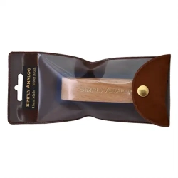 Simply Analog Velour pladeb�rste Brun egetr�