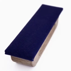 Simply Analog Velour pladeb�rste Brun egetr�