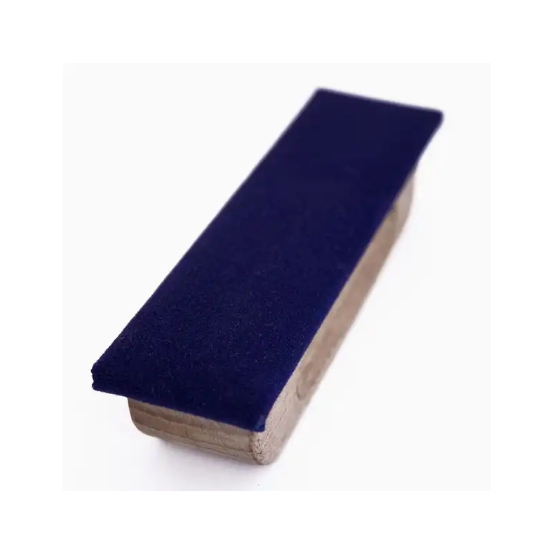 Simply Analog Velour pladeb�rste Brun egetr�