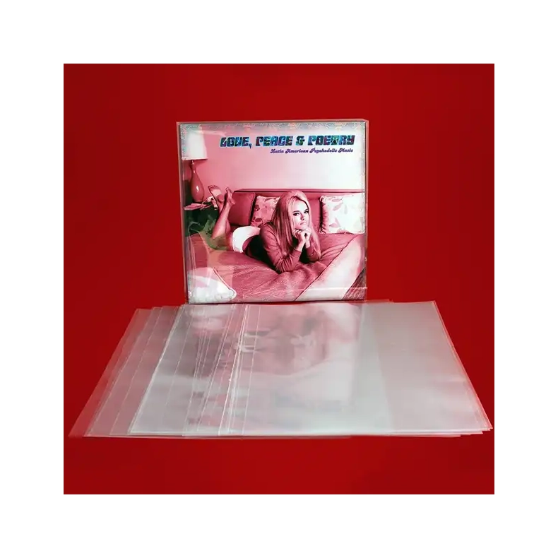 Simply Analog 12" PP ydre plade sleeves/plastlommer til LP'er 25 stk