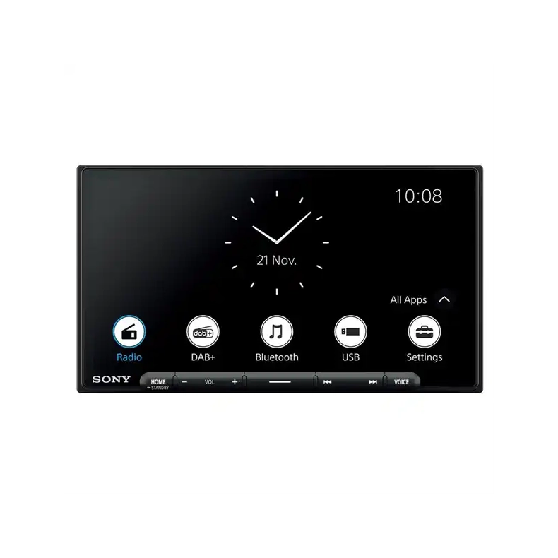 Sony XAV-AX6050 2-DIN radio med tr�dl�s CarPlay & Android Auto
