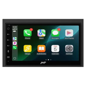 Stinger iE268E Autoradio med tr�dl�s Apple CarPlay/Android Auto