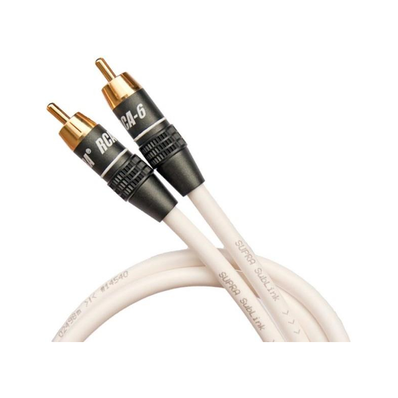 Supra SubLink Subwoofer kabel 2�meter