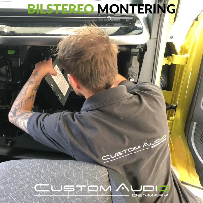 Montering af MBSTAGE23A lydpakke