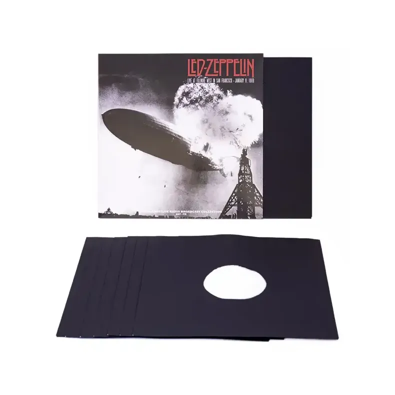 Simply Analog 12" indre plade sleeves/plastlommer til LP'er Antistatisk 25 stk