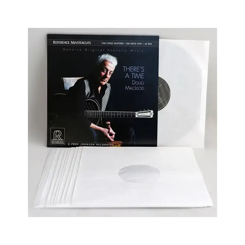 Simply Analog 12" indre plade sleeves/plastlommer til LP'er Antistatisk 25 stk