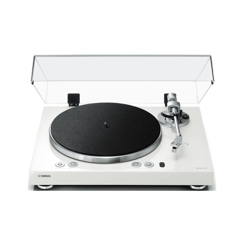 Yamaha MusicCast Vinyl 500 Hvid Tr�dl�s pladespiller