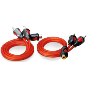 Phono Y-kabel 0.5 meter (1 hun og 2 hanner) Tredobbelt sk�rmning (2 Stk)