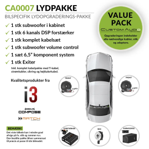 ATF-0007 - Bilspecifik Premium Upgrade lydpakke