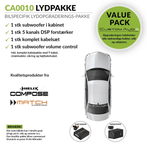 ATF-0010 - Bilspecifik Smart Upgrade lydpakke