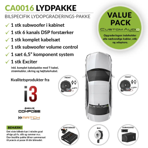 ATF-0016 - Bilspecifik Premium Upgrade lydpakke