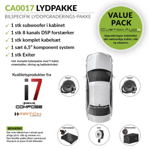 ATF-0017 - Bilspecifik High-End Upgrade lydpakke