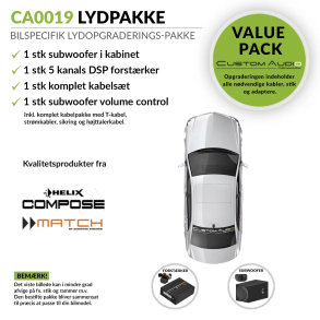 ATF-0019 - Bilspecifik Smart Upgrade lydpakke