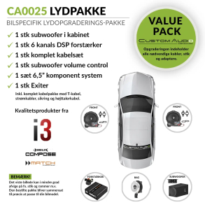 ATF-0025 - Bilspecifik Premium Upgrade lydpakke