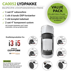 ATF-0052 - Bilspecifik Premium Upgrade lydpakke