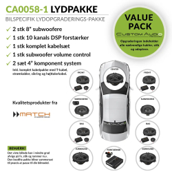 ATF-0058/1 - Bilspecifik Advanced Upgrade lydpakke