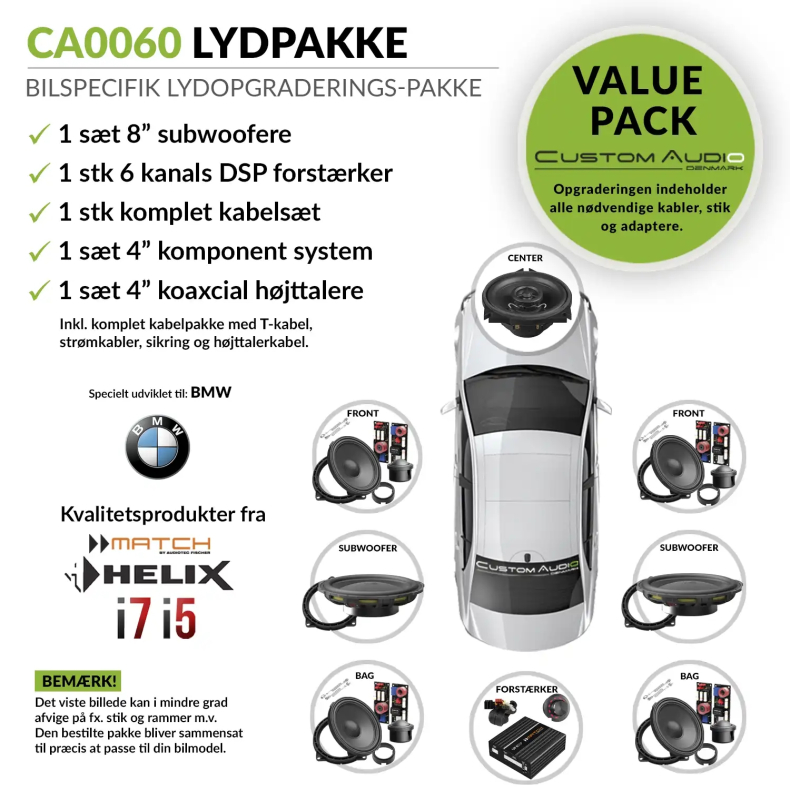 ATF-0060 - Bilspecifik High-End Upgrade lydpakke