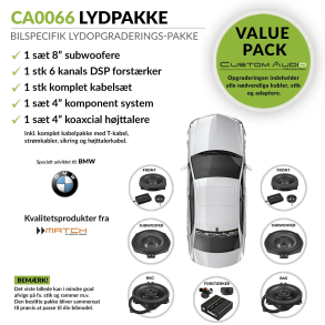 ATF-0066 - Bilspecifik Advanced Upgrade lydpakke