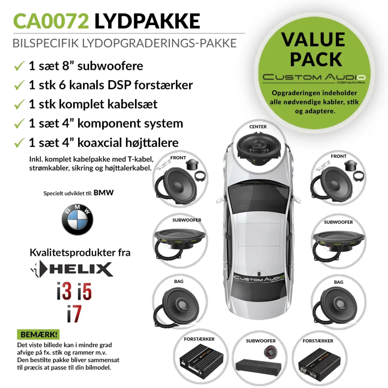 ATF-0072 - Bilspecifik High-End Upgrade lydpakke