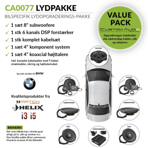 ATF-0077 - Bilspecifik Premium Upgrade lydpakke