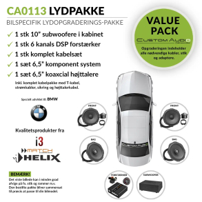 ATF-0113 - Bilspecifik High-End Upgrade lydpakke