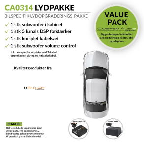 ATF-0314 - Bilspecifik Smart Upgrade lydpakke