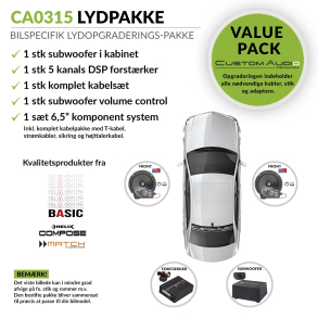 ATF-0315 - Bilspecifik Advanced Upgrade lydpakke