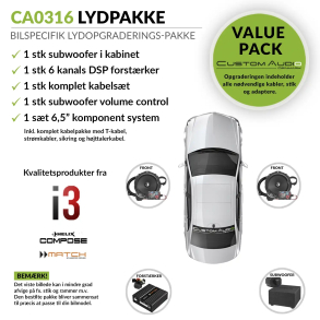 ATF-0316 - Bilspecifik Premium Upgrade lydpakke