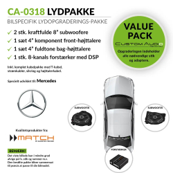 ATF-0318 - Bilspecifik Smart Upgrade lydpakke