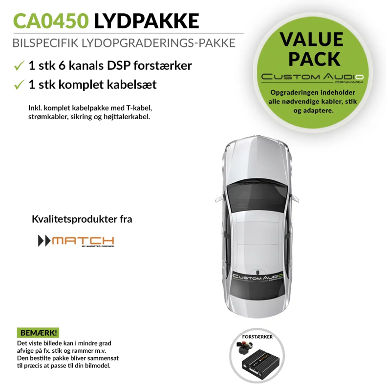 ATF-0450 - Bilspecifik Smart Upgrade lydpakke