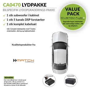 ATF-0470 - Bilspecifik Smart Upgrade lydpakke