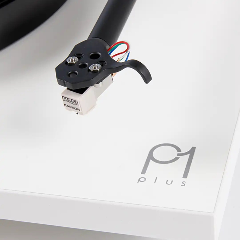 Rega Carbon MM pick up til pladespiller - hvid(Konisk/kulfiber)