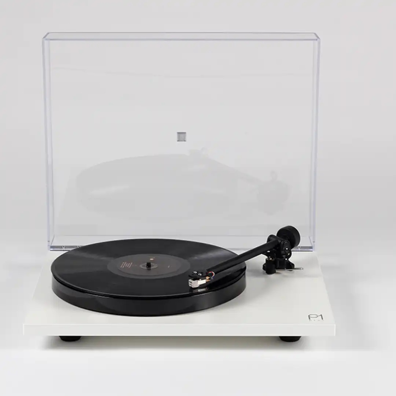 Rega Planar 1 PLUS (med indbygget RIAA og Carbon Pick-up) hvid 