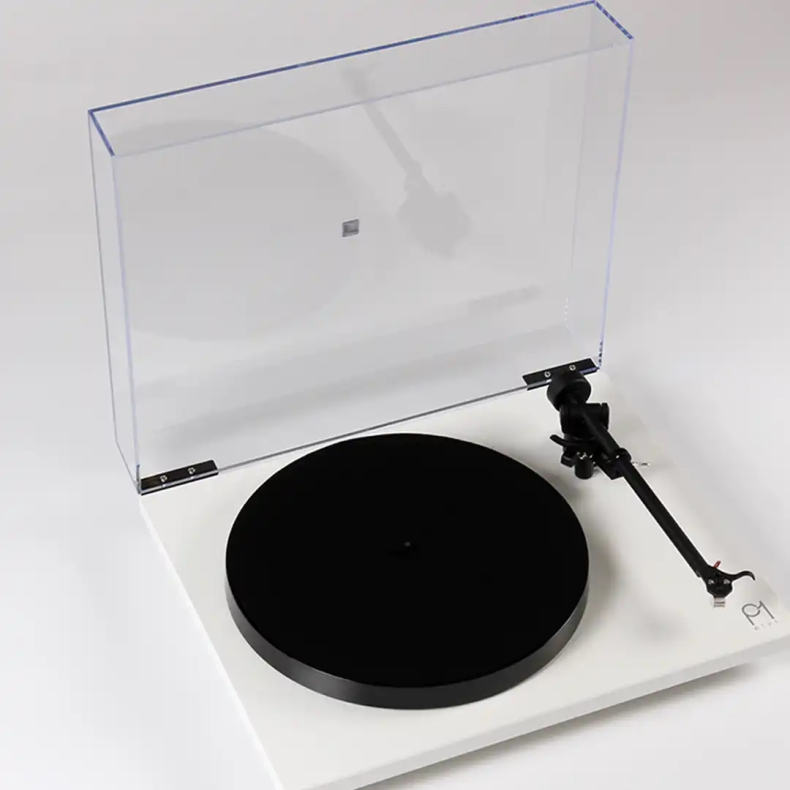 Rega Planar 1 PLUS (med indbygget RIAA og Carbon Pick-up) hvid 