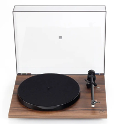 Rega Planar 1 PLUS (Med indbygget RIAA og Carbon Pick-up) Valn�d
