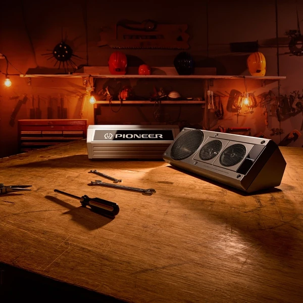 Pioneer TS-X40SXT 3-vejs kabineth�jttalere til hattehylde - billede 5
