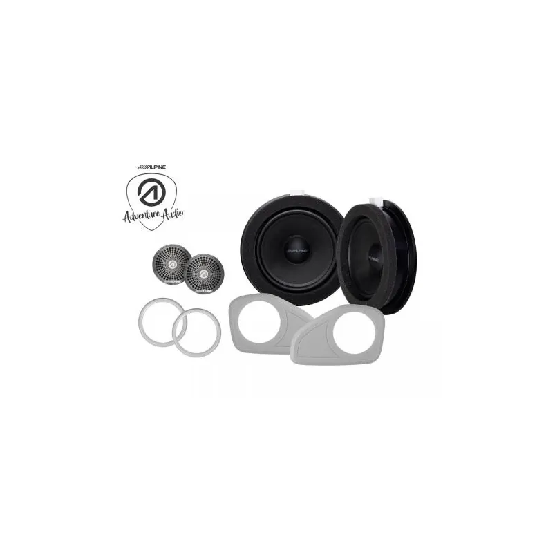 Alpine SPC-106TRA7 komponenth�jttalersystem til Ford Transit 7