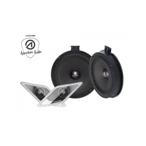 Alpine � SPC-106CRA2-2 16,5 cm Front h�jttalersystem til Volkswagen Crafter 2 & MAN TGE