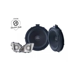 Alpine SPC-108T6 20 cm komponentsystem til Volkswagen T6
