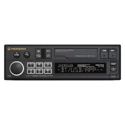 Pioneer SXT-C10PS, retrostereo med Bluetooth, DAB, USB/AUX og 3 par lavniveau