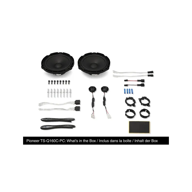 Pioneer TS-Q160C-PC bil h�jttaler til Peugeot, Citroen, DS Automobile, Opel / Vauxhall