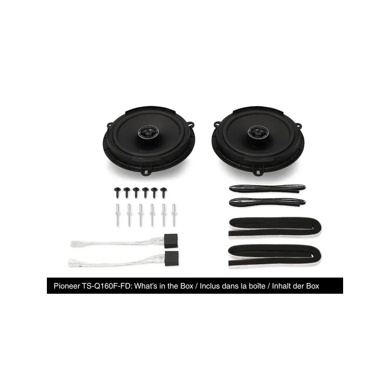 Pioneer TS-Q160F-FD bil h�jttaler til Ford / Mazda