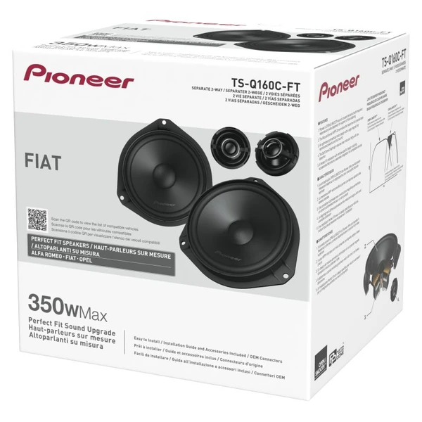 Pioneer TS-Q160C-FT FIAT - billede 1